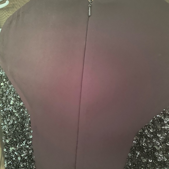French connection size 6 sequin black gown - Picture 4 of 5